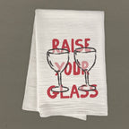 Raise Your Glass - Cotton Bar Towel