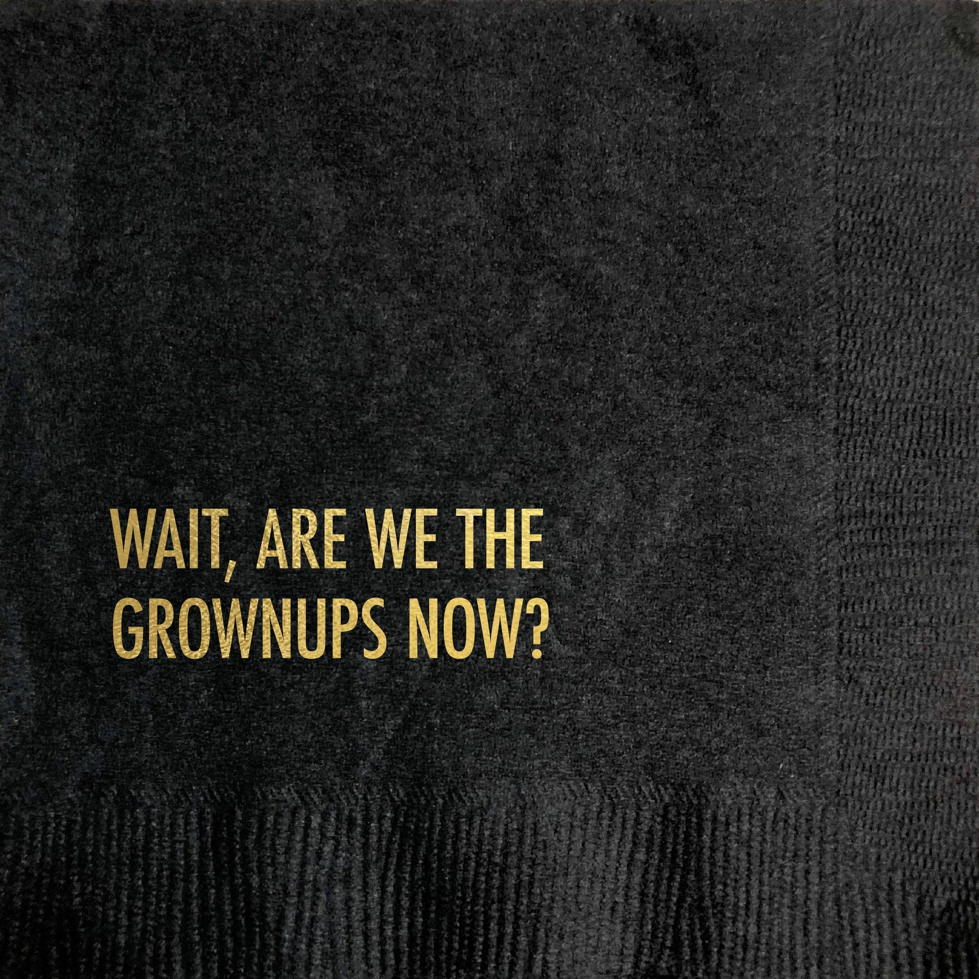 Grown-Ups Cocktail Napkin