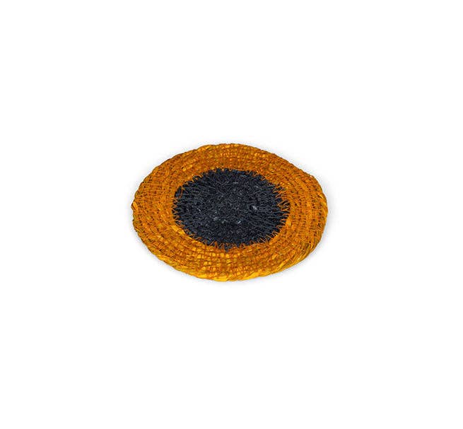 British Colour Standard Coasters Set of 4 - Midnight Blue/Tuscan Yellow