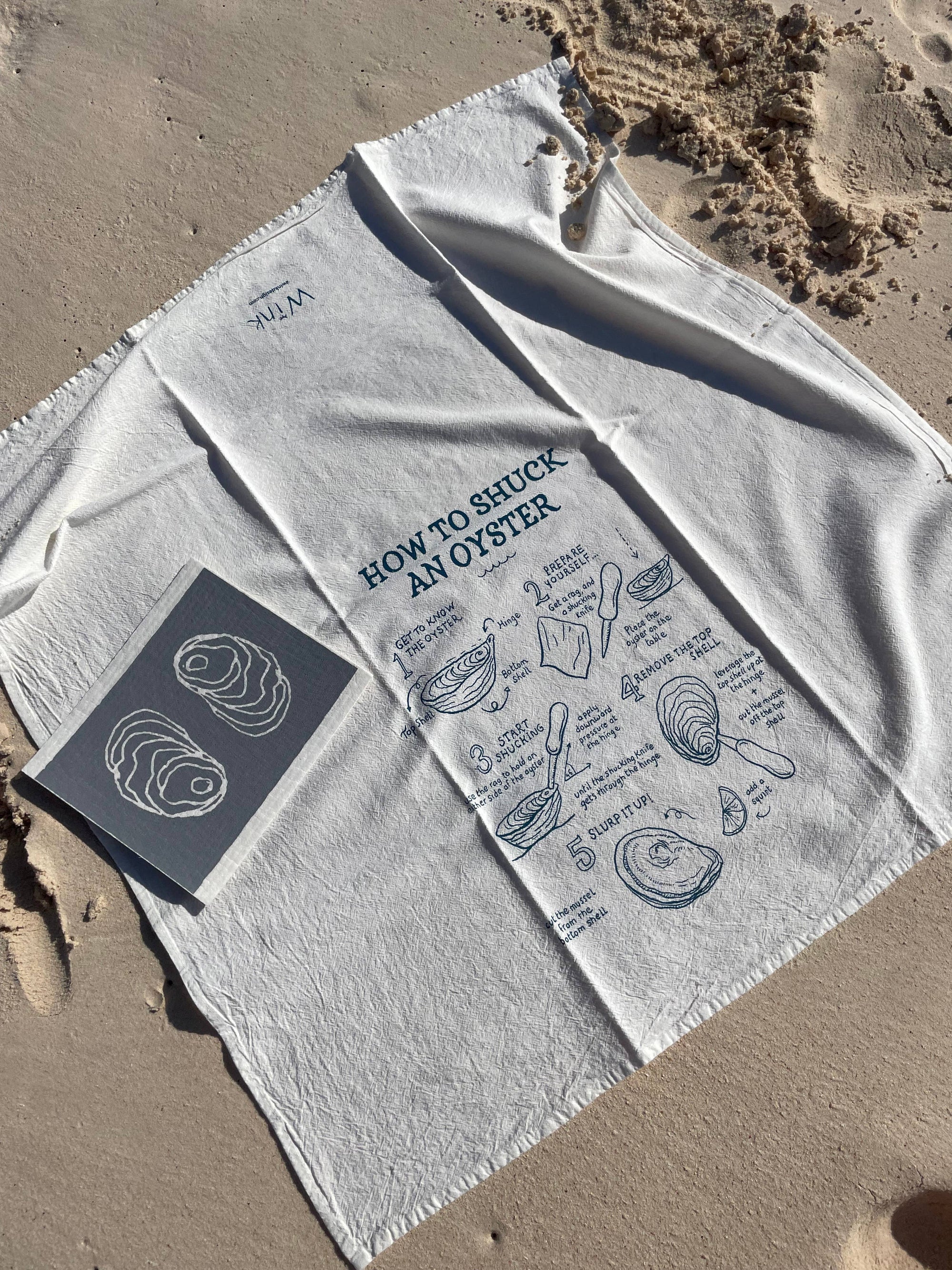 How to Shuck an Oyster Bar Towel