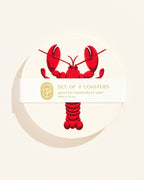 Lobster Coasters - Set of 4