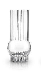 Art Deco Crystal Highball Glass - 1 glass