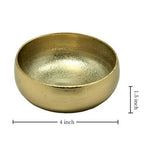 Small Gilded Textured Bowl