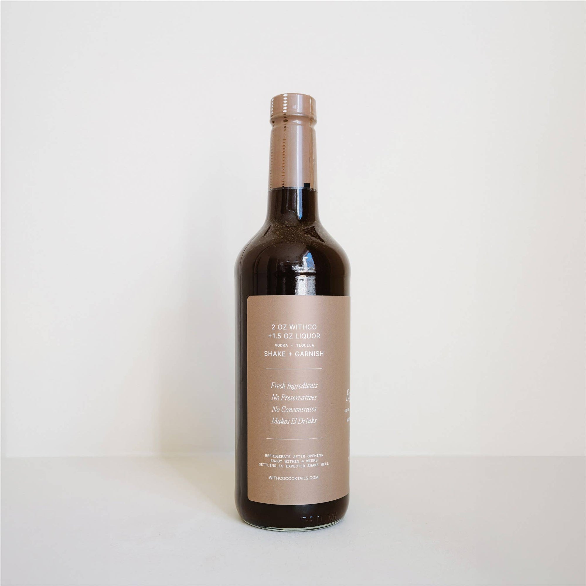 WithCo Cocktails - Espresso Cocktail Mixer