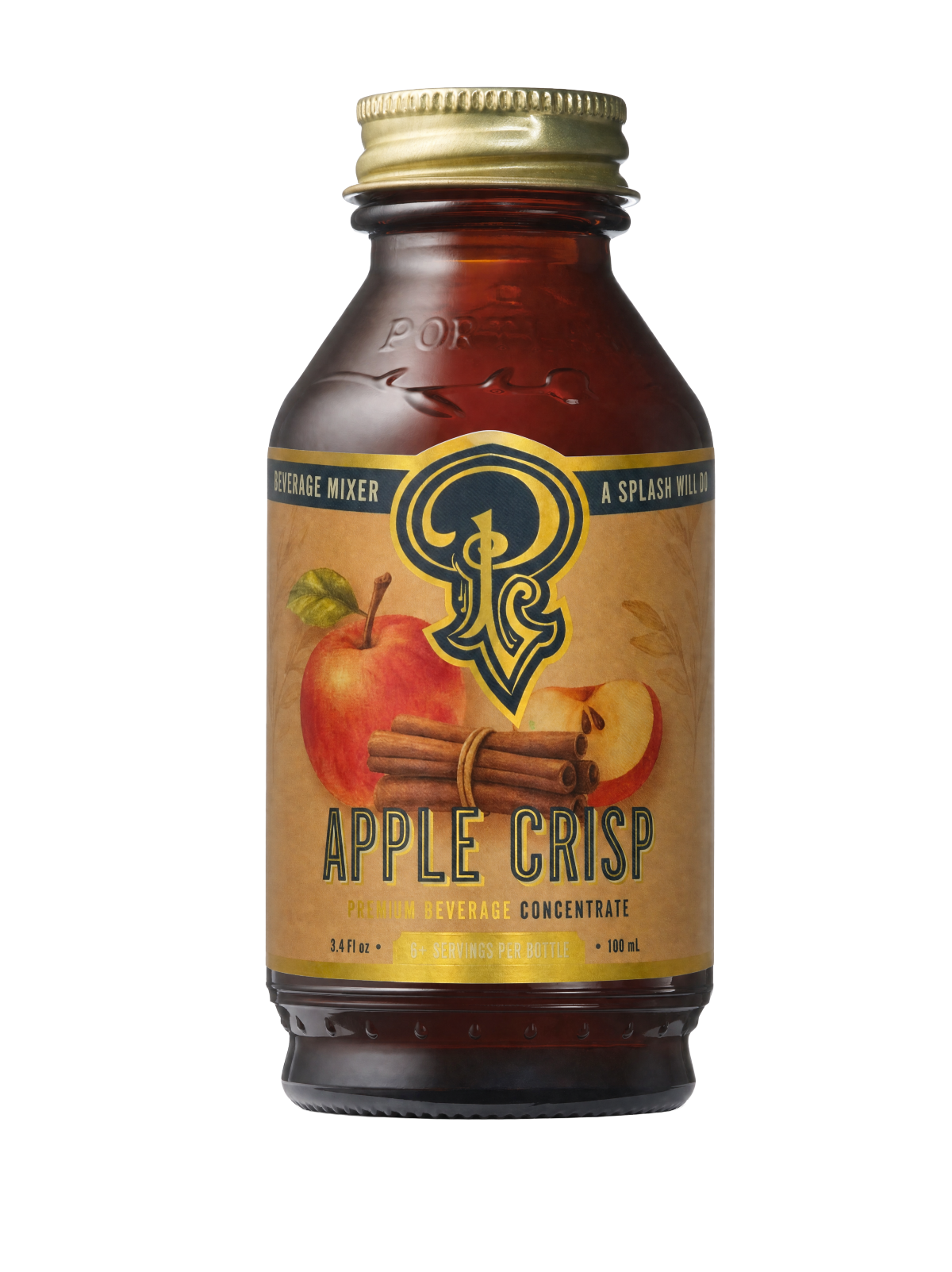 Portland Syrups - Apple Crisp Syrup 3.4 oz  - cocktail / mocktail / coffee