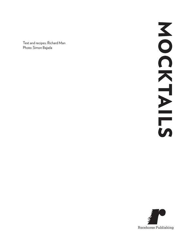 Simon & Schuster - Mocktails by Richard Man: Paperback; 176 pages / English