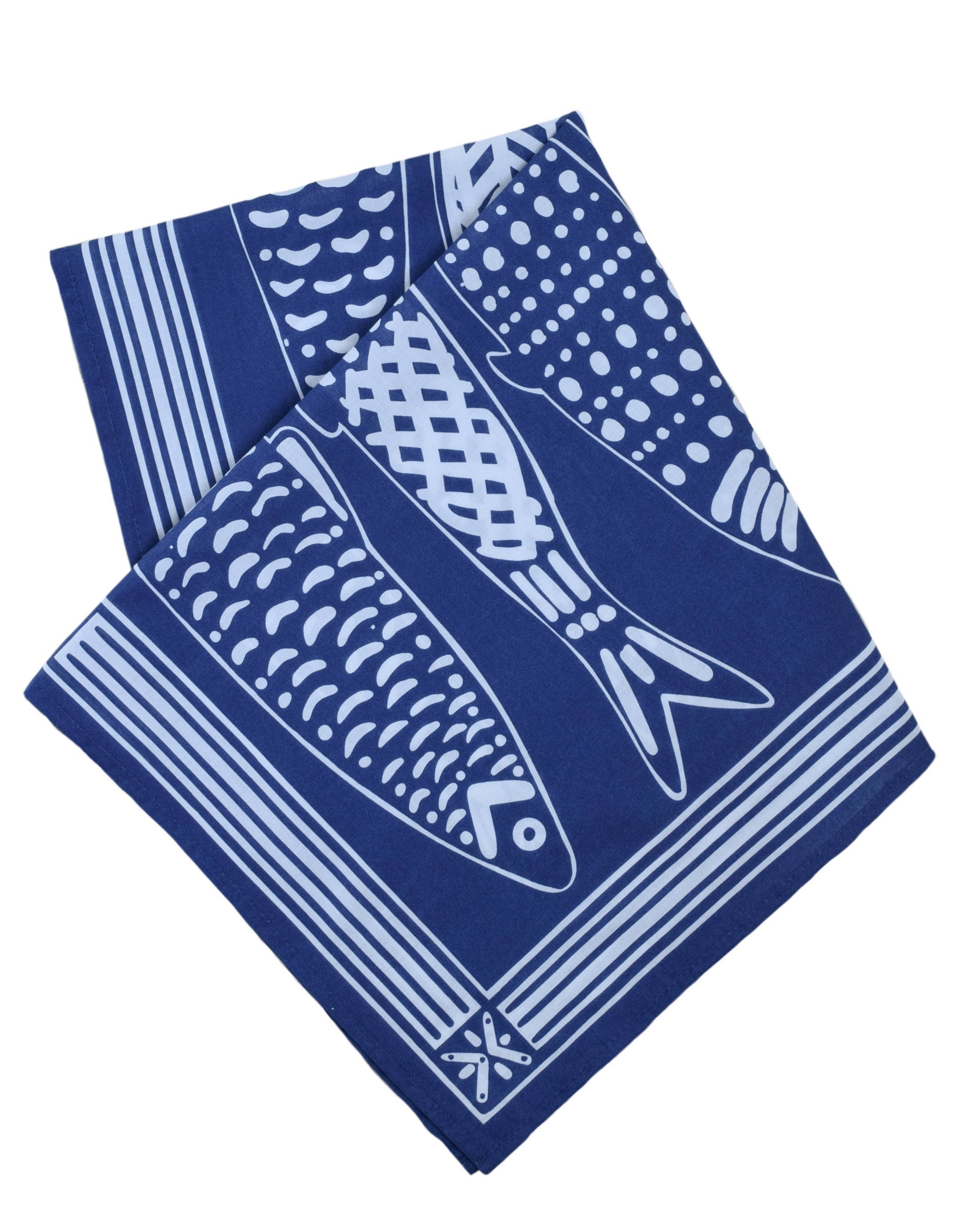 Sardine Bandana - 100% Cotton