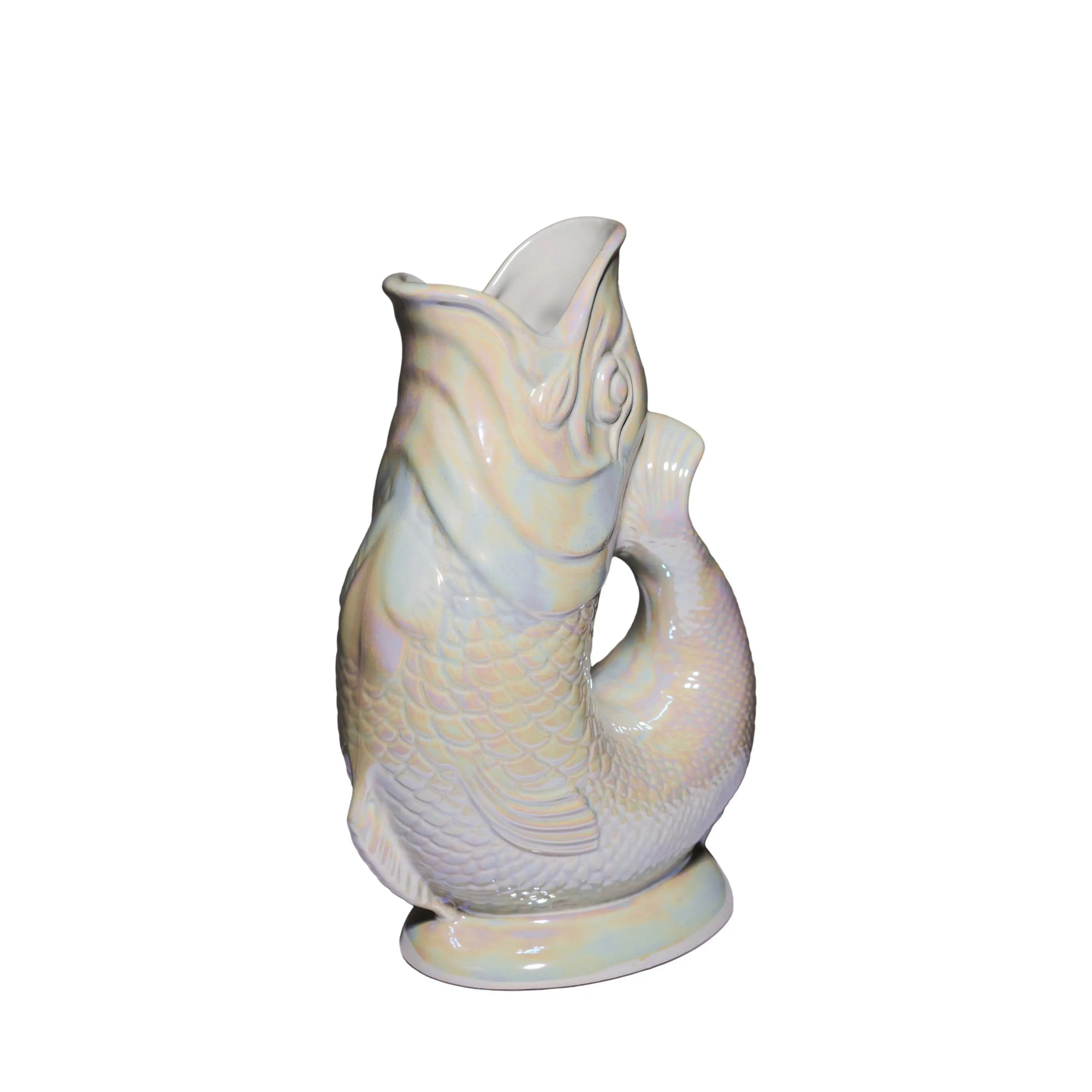 The Original Gluggle Jug Factory - NEW COLOR! Oyster Lustre