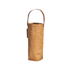 Out of the Woods® Connoisseur Wine Tote, Reusable Vegan Leather Bag - Sierra Color