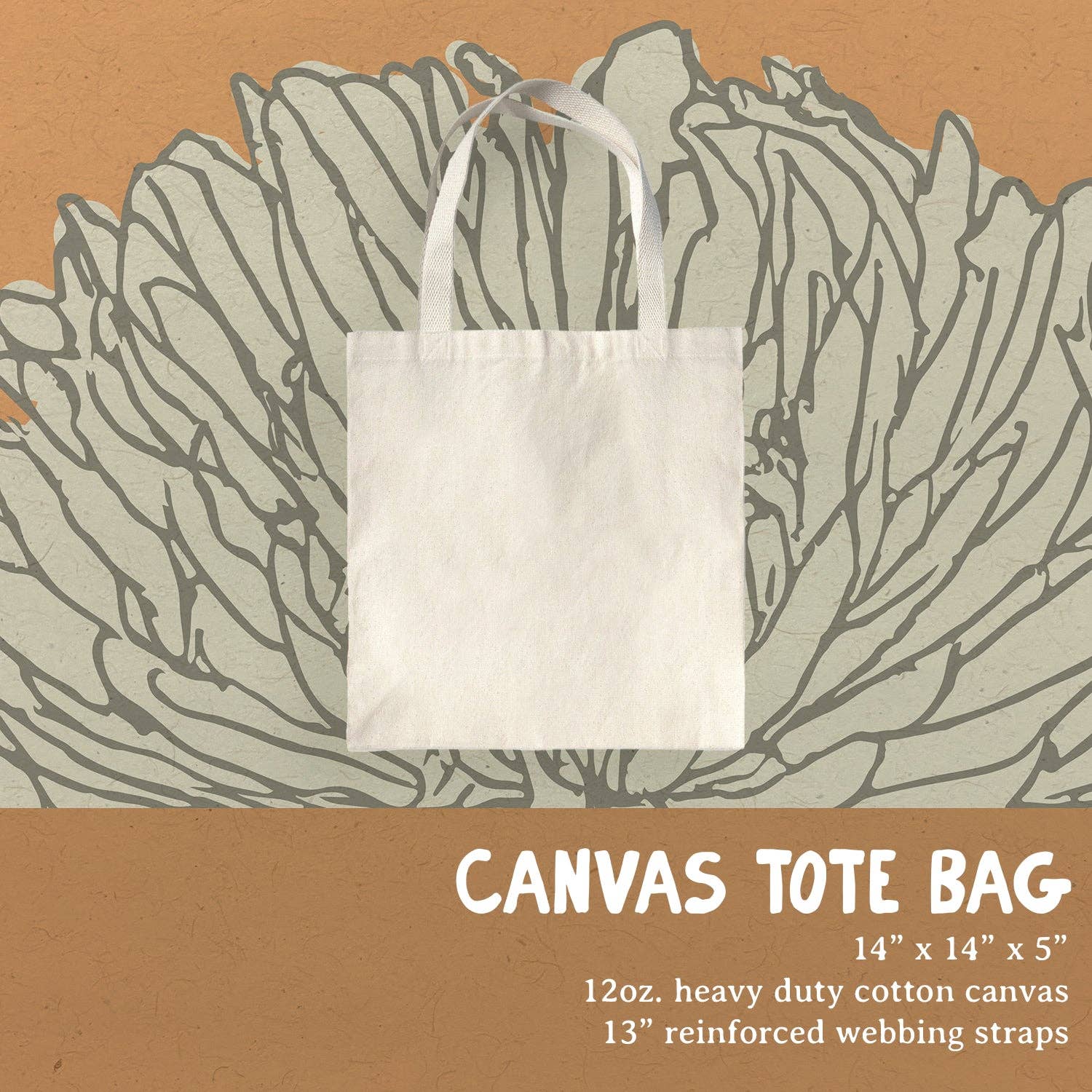 Custom MOXOLOGIE Canvas Tote Bag