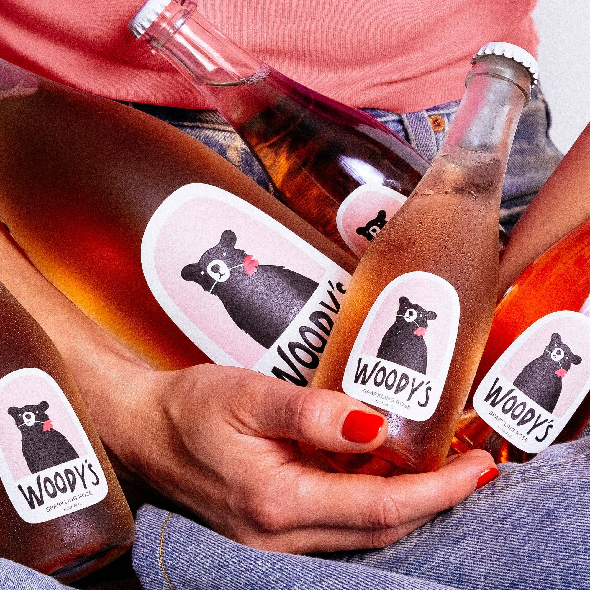 Woody's - Mini Woody's Non-Alcoholic Sparkling Rosé (187ml)
