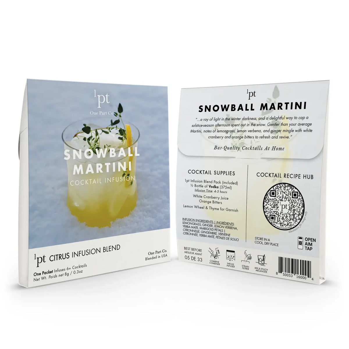 One Part Co. - Snowball Martini Cocktail Pack