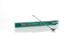 Bull in China - Teardrop Barspoons (30cm/12" Length): Silver