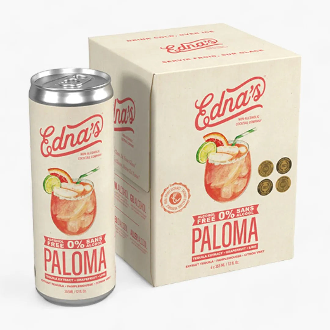 Edna's Paloma 0% Cocktail - 4 Pack