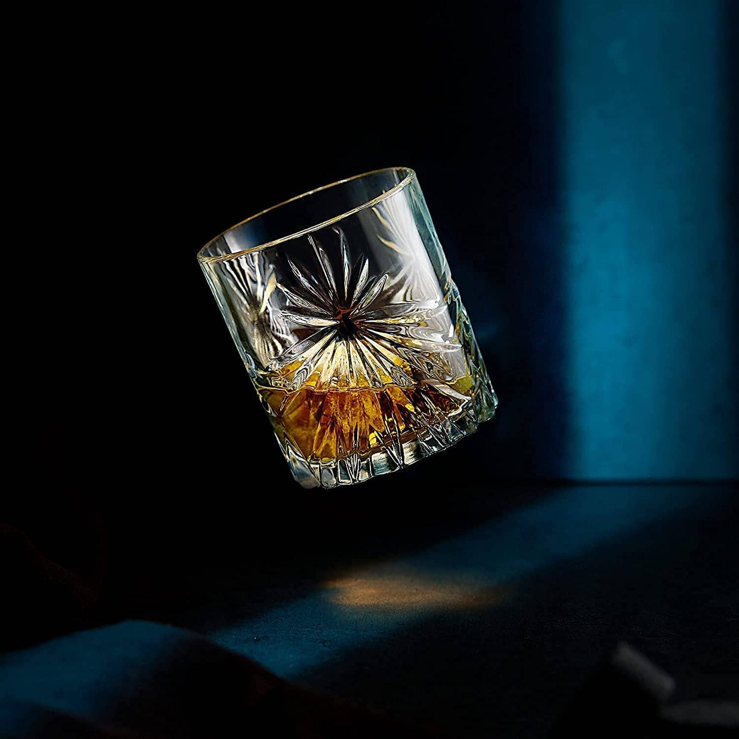 ROCKS Whiskey Chilling Stones - The Connoisseur's Set - Soleil Whiskey Glass Edition