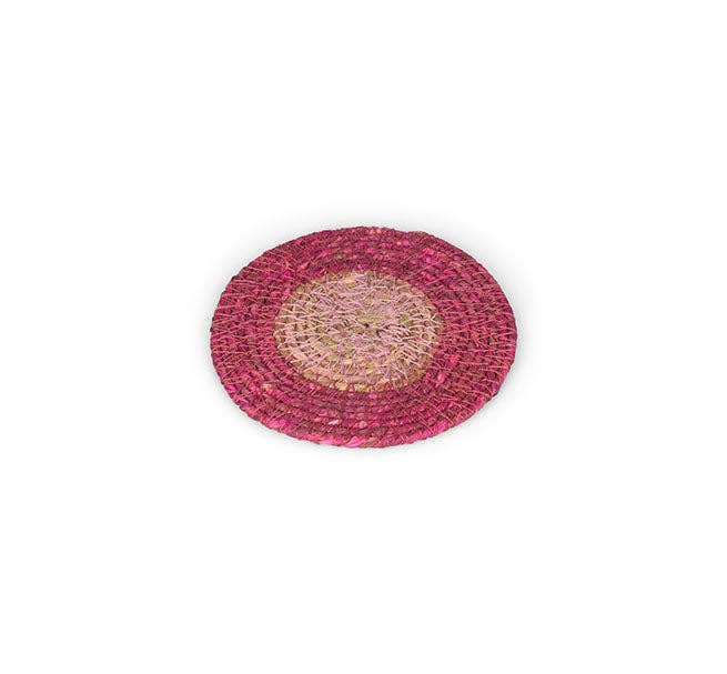 British Colour Standard Coasters Set of 4 - Guardsman Red / Venetian Pink