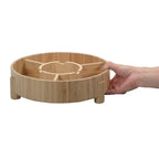 Bamboo Wine & Charcuterie Serving Platter