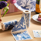 Botanical Cotton Cocktail Napkin Roll