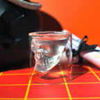 Doomed Skull Shot Glass