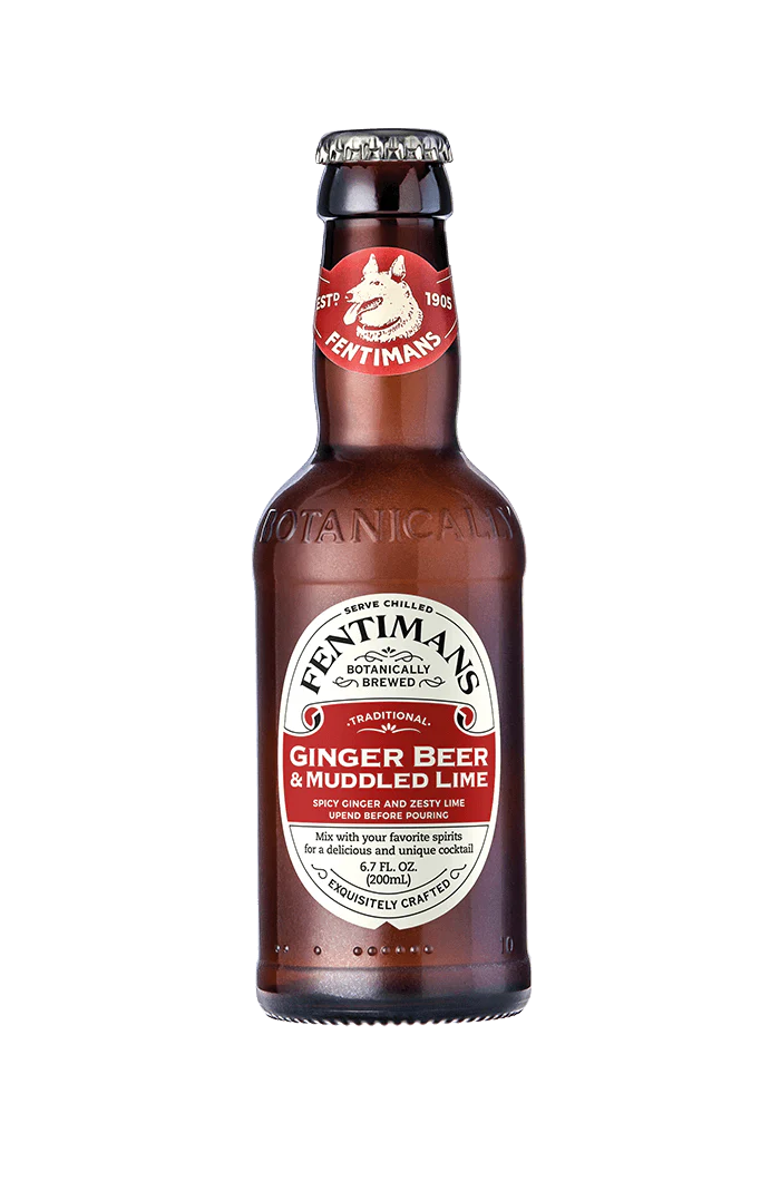 Fentimans Ginger Beer & Muddled Lime - 4 pack