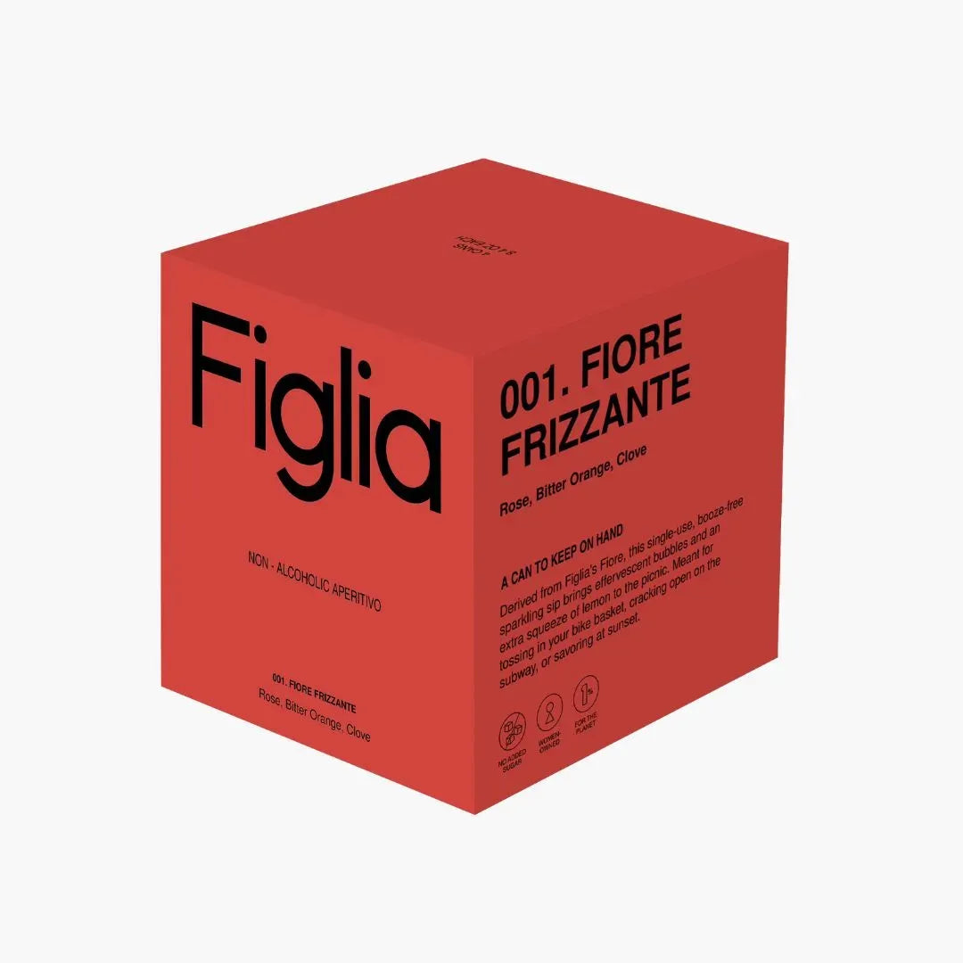 Figlia Fiore Frizzante - 4 Pack of 8.4 fl oz Single Serving Cans