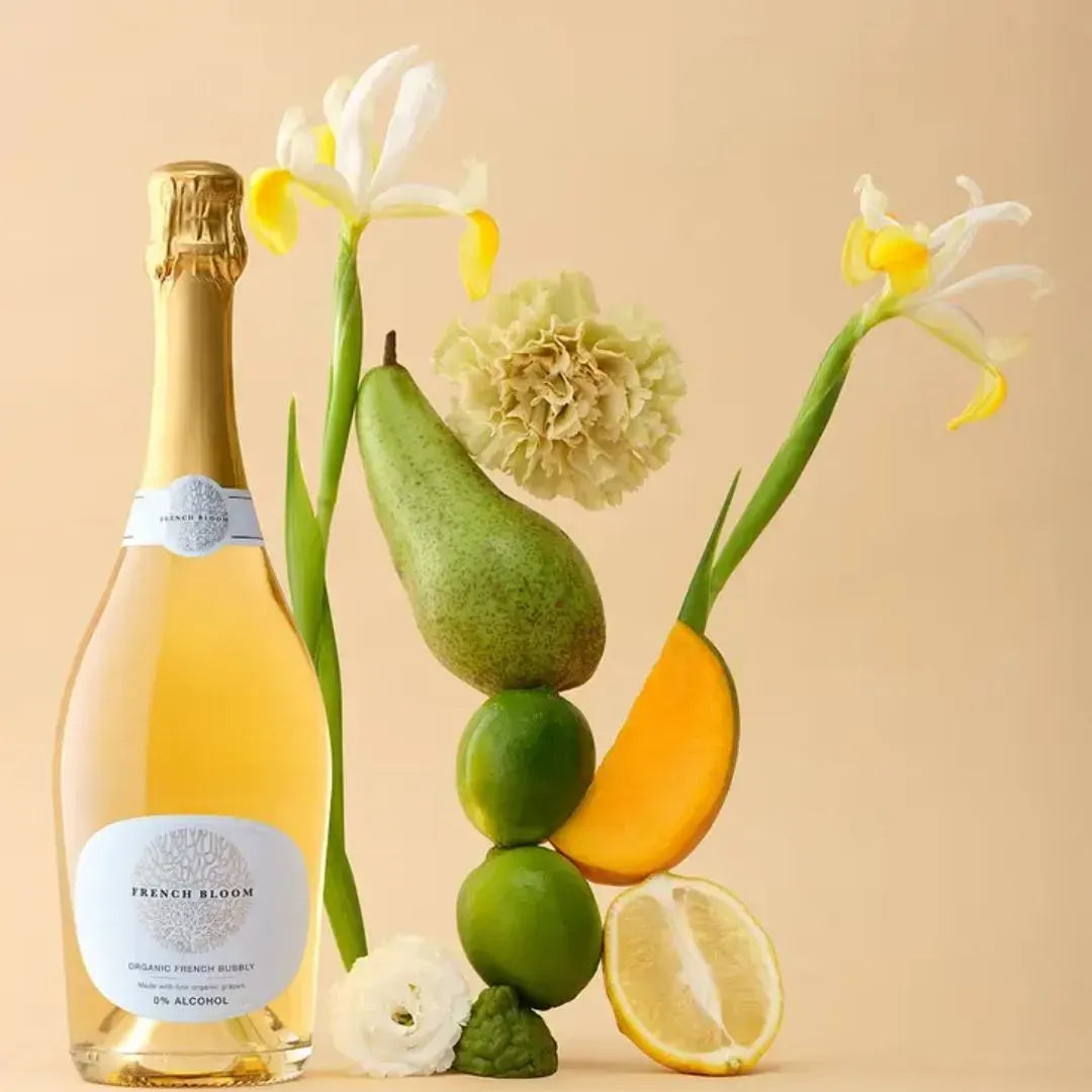 French Bloom - Le Blanc, Alcohol-Free Organic French Bubbly - 750mL