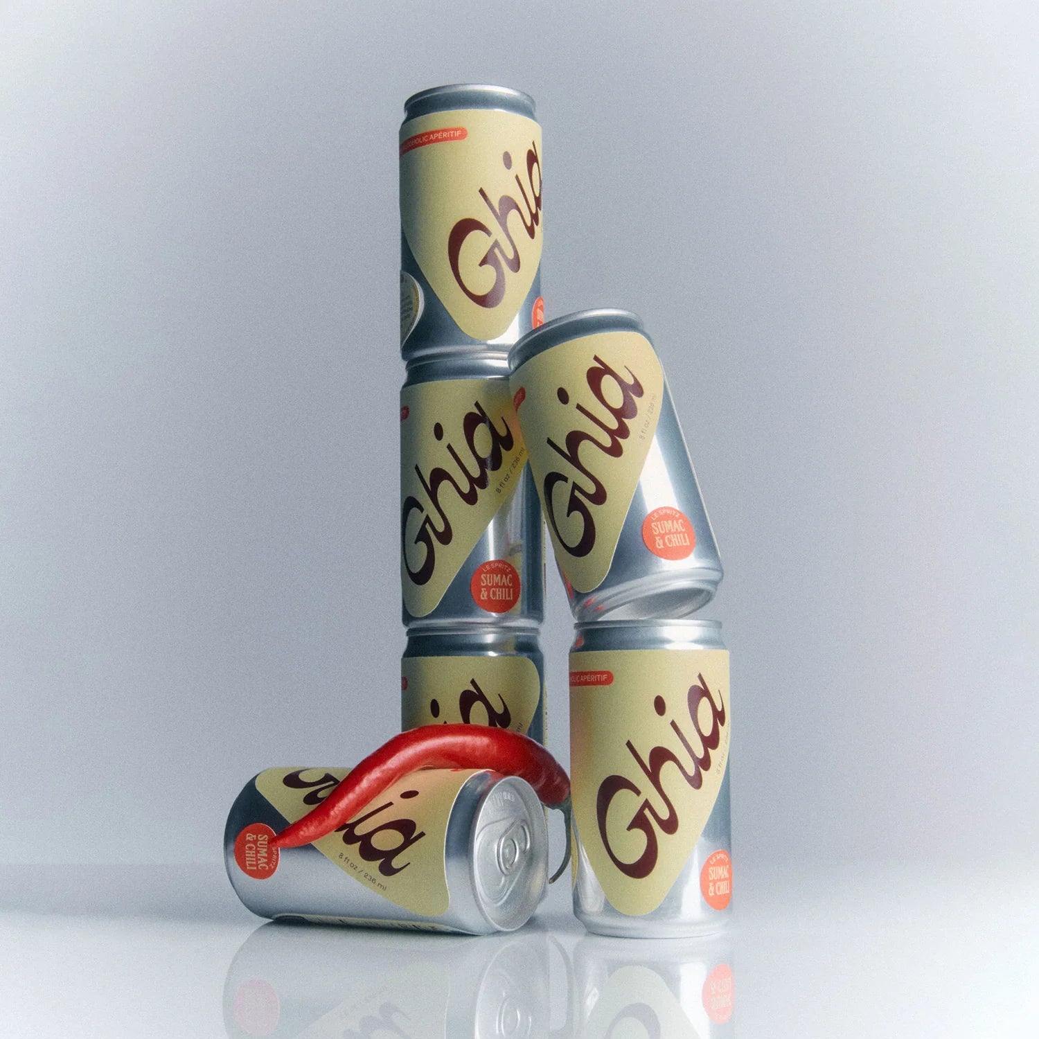 Le Spritz - Ghia Sumac & Chili  - 4 pack of 8.4 fl oz Single Serving Cans
