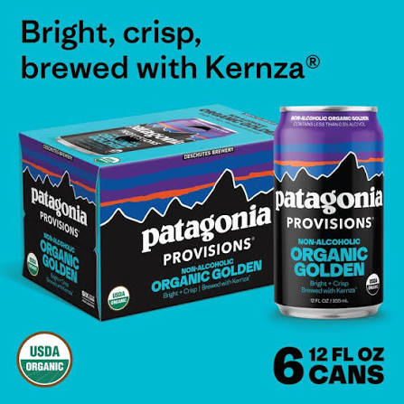 Patagonia Provisions Organic Golden NA Beer - Deschutes Brewery