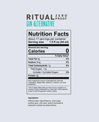Ritual Zero Proof Gin Alternative -750mL