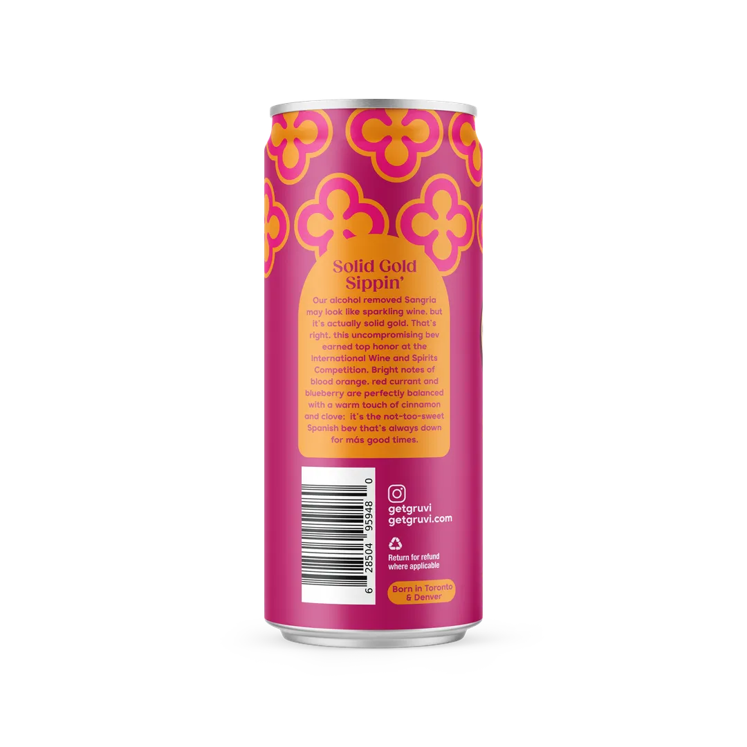Grüvi - Sangria - 4 Pack