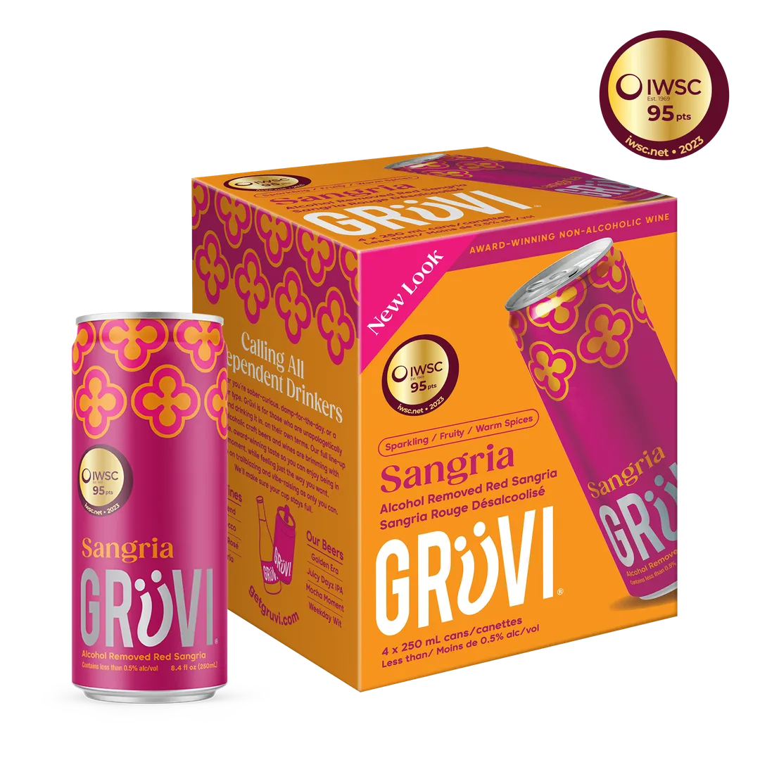 Grüvi - Sangria - 4 Pack