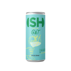 ISH Gin & Tonic Canned Cocktail - 4 pack of 8.4 fl oz. Cans