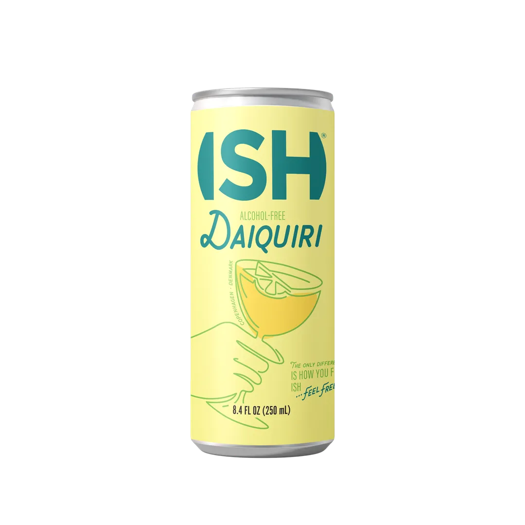 ISH Lime Daiquiri Canned Cocktail - 4 pack of 8.4 fl oz. Cans