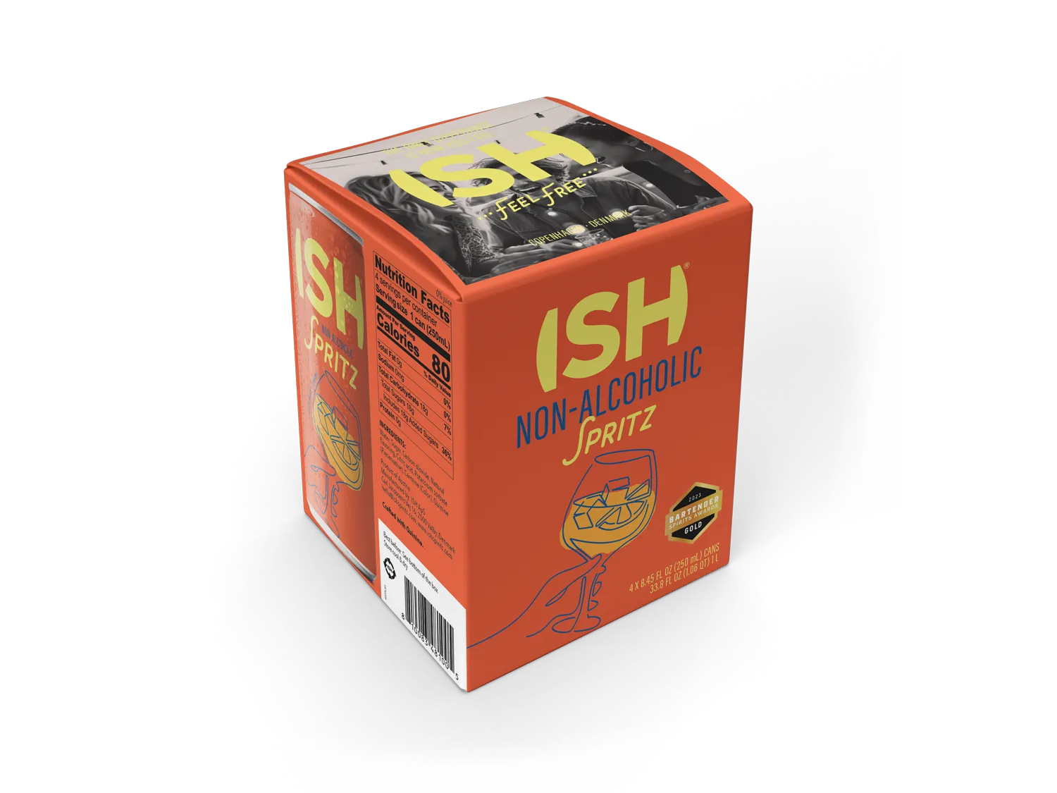ISH Spritz Canned Cocktail - 4 Pack/8.4 fl oz. Cans