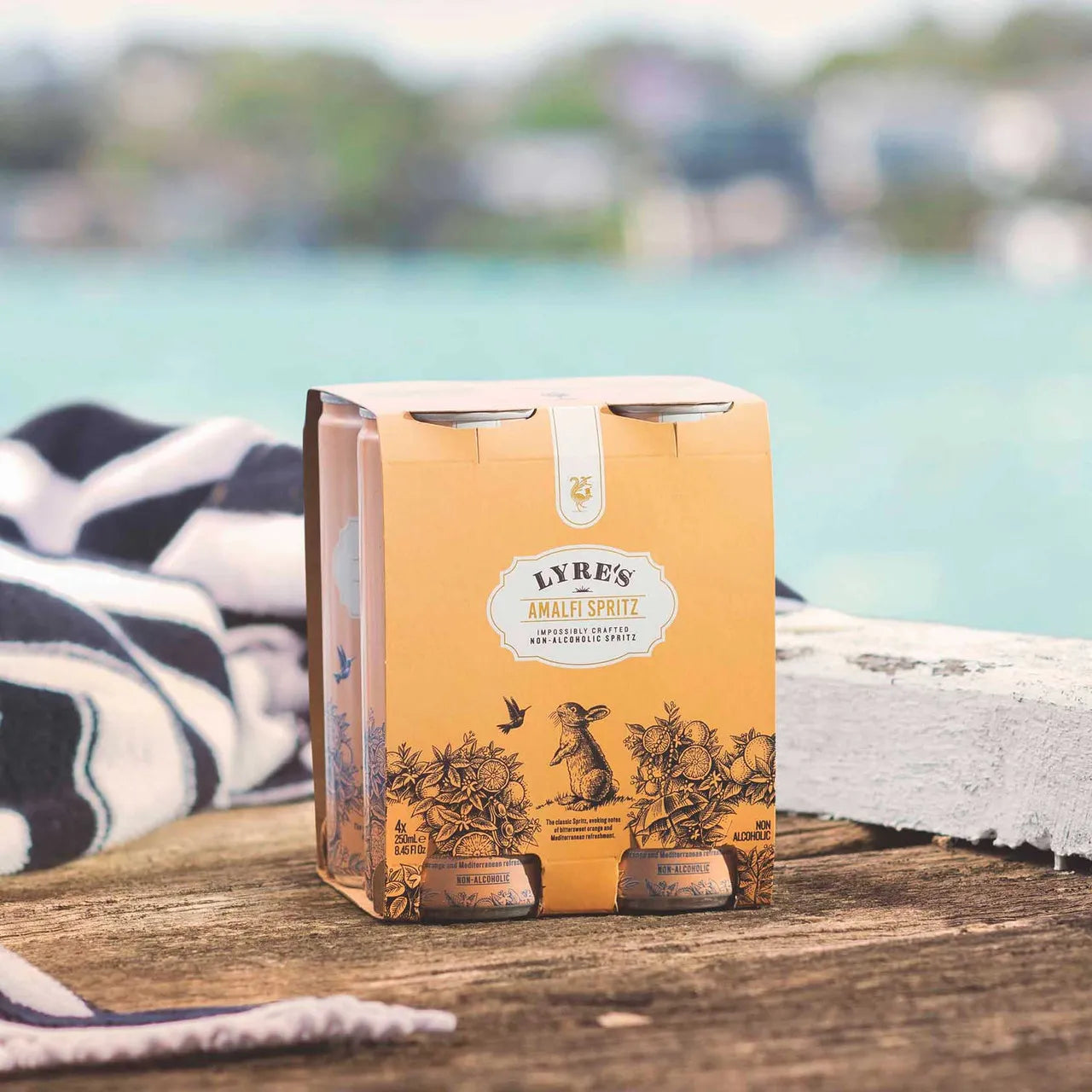 Lyre's – Amalfi Spritz - 4 pack of 8.5 fl oz Cans