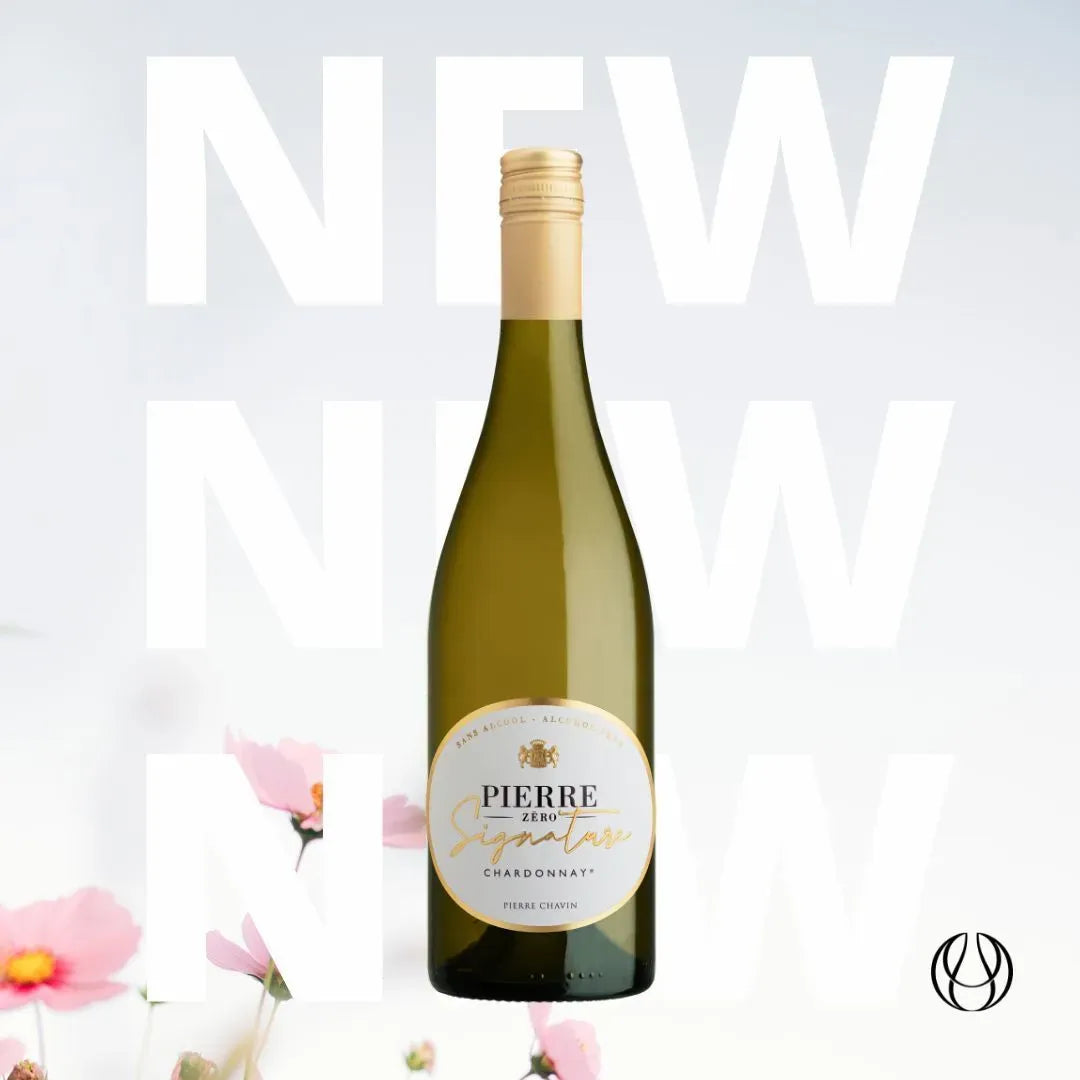 Pierre Zero Signature Chardonnay Luxury Non-Alcoholic Wine (France) -750mL