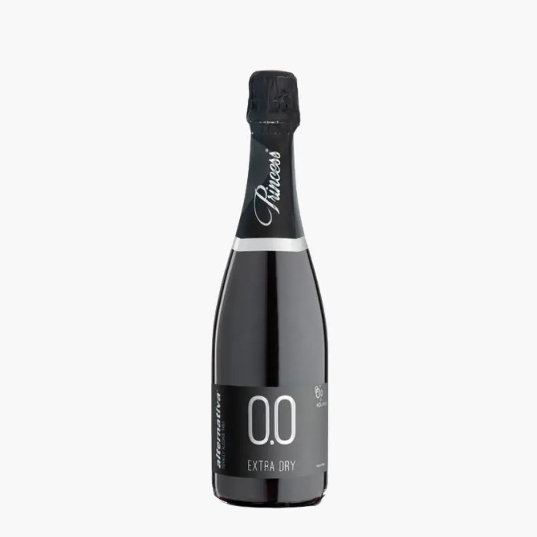 Princess Alternativa Bollicine Rosato Dry Sparkling Rose Non-Alcoholic Wine -750mL