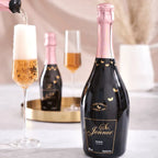 So Jennie Paris Alcohol-Free Rose Bubbly Champagne Alternative 750mL (0.0% ABV, France)